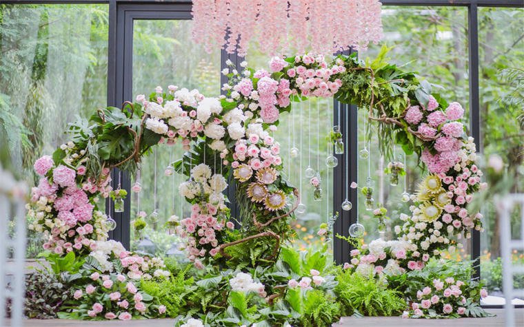 《花的海洋》主题婚礼