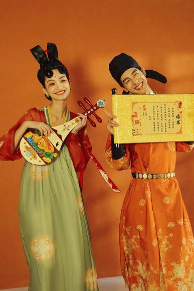 【唐宫夜宴】明制汉服婚纱照