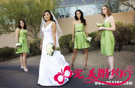 牢记以下的四件事 教你做个称职的伴娘