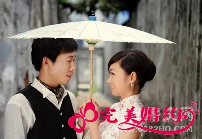 时下流行的复古婚纱照有三大主题