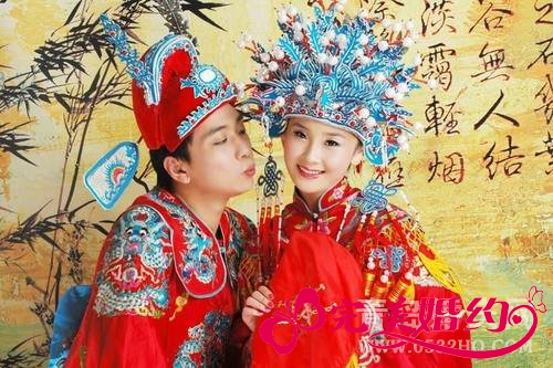 怎么拍出好看的古装婚纱照