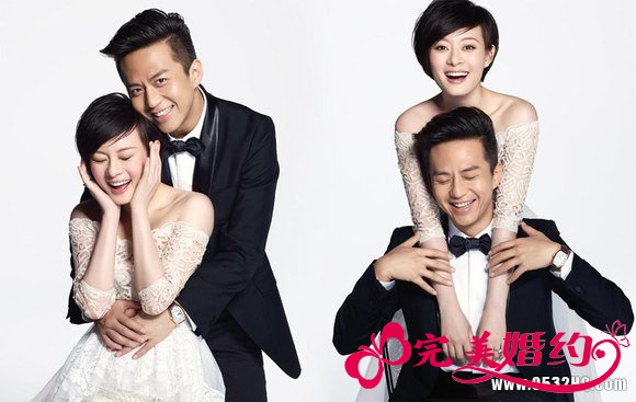 短发新娘拍摄结婚照的小技巧