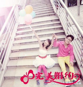 个性婚纱照展示二