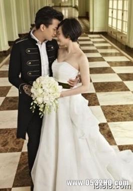 孙俪邓超婚纱照