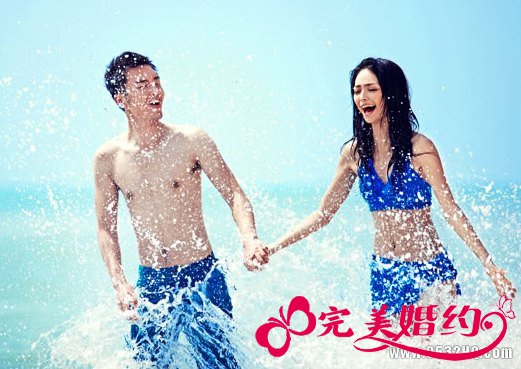 水中婚纱摄影拍摄重点和注意事项