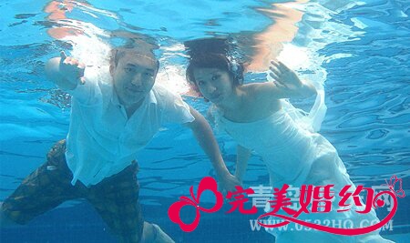 水下婚纱摄影