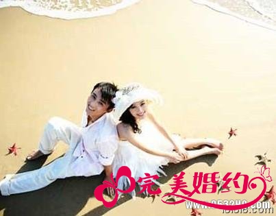   海边婚纱照图片 甜蜜篇