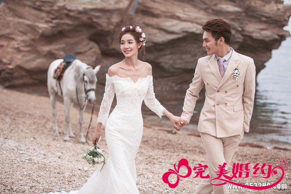 拍婚纱照摆姿势的技巧