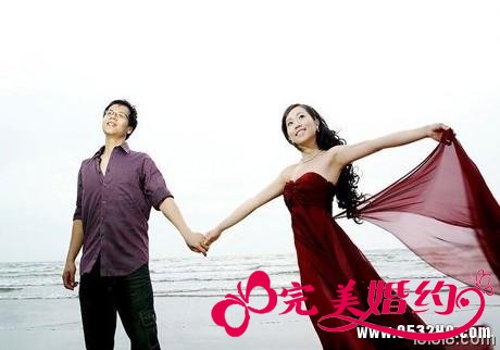 海边婚纱照之夏季拍摄