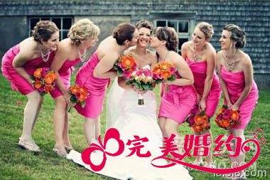 主题婚礼策划必看 伴娘团