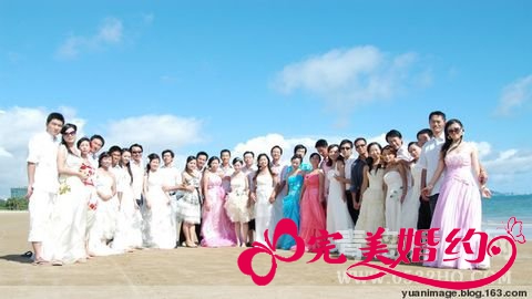 集体婚礼 省时省力又具有纪念意义