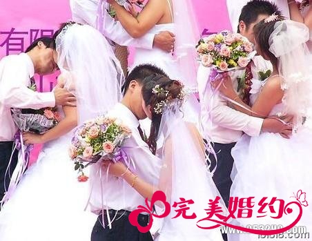 浪漫集体婚礼一：西方文化型