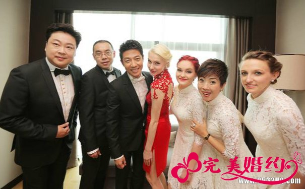 撒贝宁李白大婚