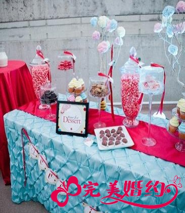 春夏缤纷户外婚礼色彩搭配方案