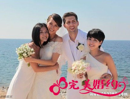 最“惊人”的婚礼:梁咏琪 Sergio