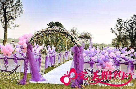 浪漫夏日户外婚礼的四个细节提示