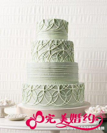 创意婚礼蛋糕 增添婚礼甜蜜幸福指数