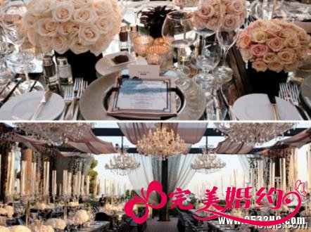 美妙绝伦的婚礼餐桌