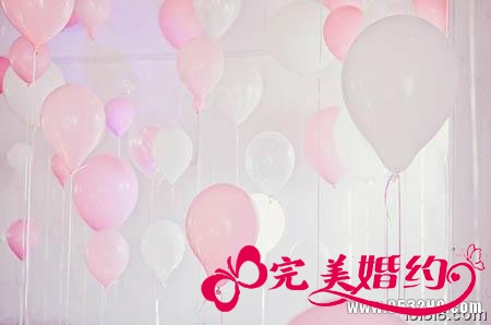 婚宴现场气球布置