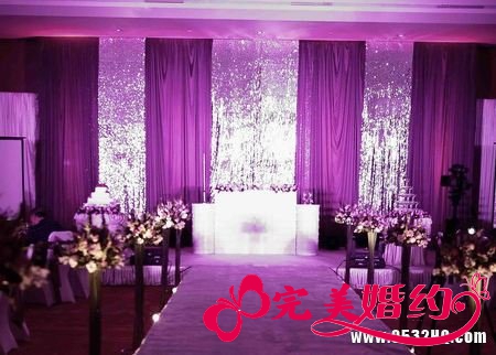 优雅紫色婚礼