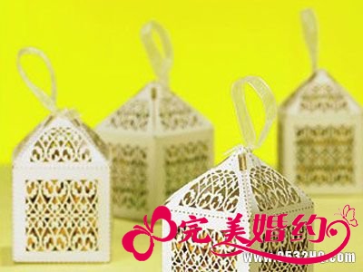 创意婚礼喜糖盒 给宾客留下美好回忆