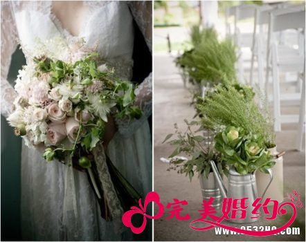 婚礼现场布置一：清新飞扬 畅享突破