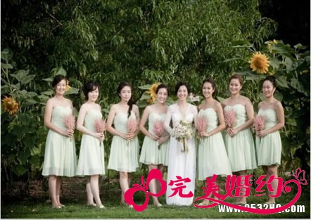 婚礼现场布置二：靓丽的自然美景