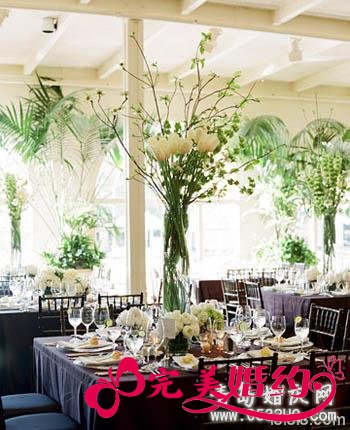 婚宴桌花二：奢华风