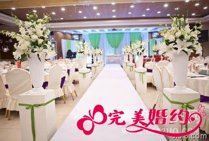 绿色配什么颜色好看之绿色婚礼实例欣赏1