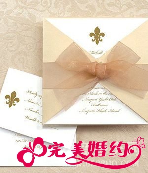 婚庆达人教你喜帖选购4大秘笈