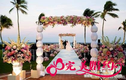 可爱的婚礼场地