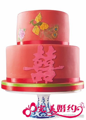 个性中国风婚礼蛋糕 打造独一无二中式婚礼