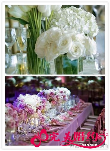 不同季节婚宴餐桌怎么布置搭配