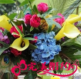 室外婚礼布置——签到台上的小创意