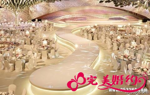 梦幻婚宴酒店布置图片欣赏