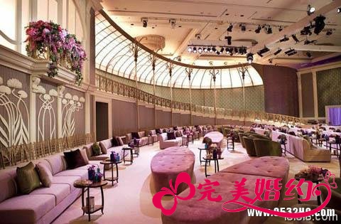 梦幻婚宴酒店布置图片欣赏