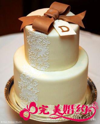 创意婚礼蛋糕之简约宝塔形