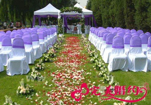 户外婚礼的八大注意事项