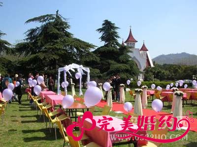 参加户外婚礼的感想