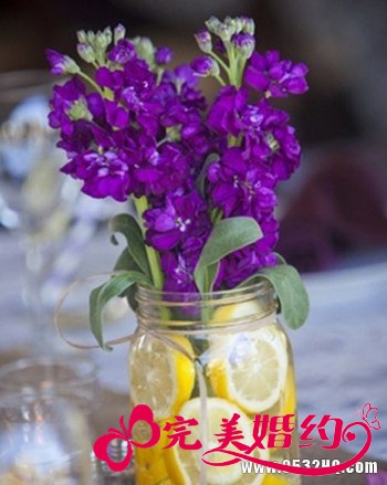 DIY夏季婚礼小创意 给来宾留下深刻印象