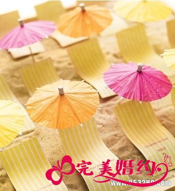 创意婚宴桌号牌设计给你的婚宴添彩