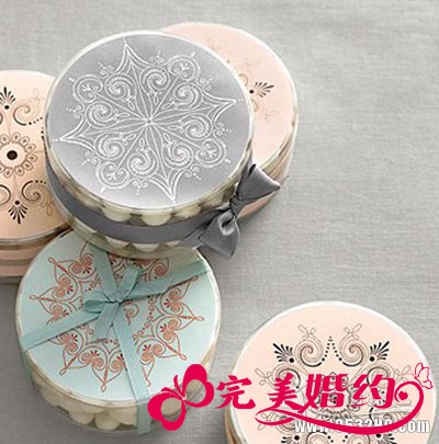 精致个性的结婚喜糖盒 体现婚礼浪漫品味