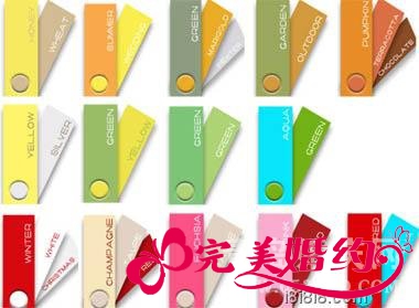 婚礼布置颜色搭配图1