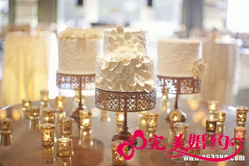 创意金色元素 举办一场闪亮的金色婚礼