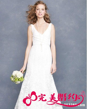 炎热夏季 时尚小清新新娘婚纱礼服推荐