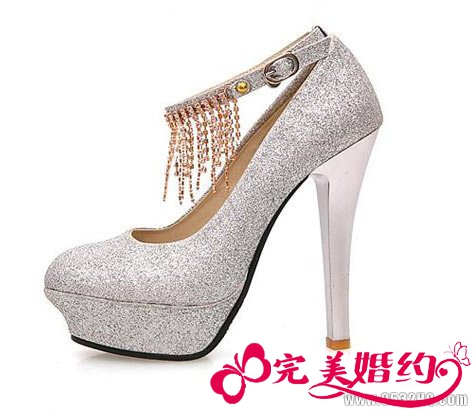 性感优雅新娘婚鞋 让你绽放无与伦比的光芒