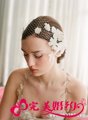 唯美的新娘头纱欣赏 让新娘魅力四射