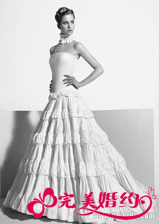 4款不同风格的唯美嫁衣 打造优雅浪漫新娘