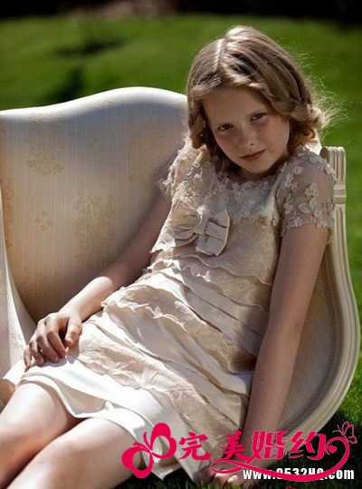 四款俏皮可爱花童礼服 打造婚礼快乐小精灵