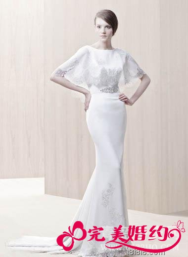 Enzoani 2012春夏鱼尾唯美婚纱2